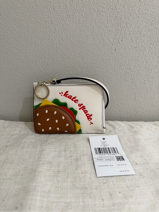 kate spade Handbags - kate spade Snack Bar Burger Wristlet Cardholder NWT